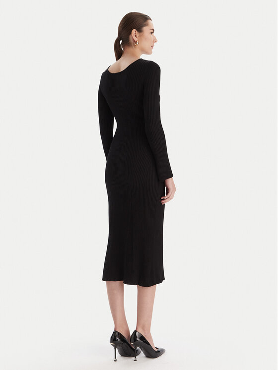 Marciano Guess Marciano Guess Sukienka dzianinowa 5BGK55 5891Z Czarny Regular Fit