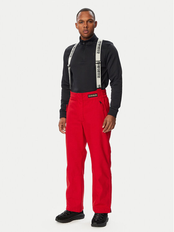 Napapijri Napapijri Lyžařské kalhoty Colbeck Next NP0A8B3E Tmavě červená Loose Fit