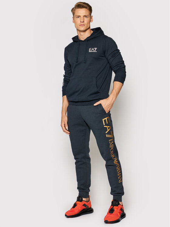 EA7 Emporio Armani EA7 Emporio Armani Pulóver 8NPM18 PJ05Z 0544 Sötétkék Regular Fit