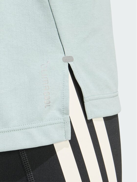 adidas adidas Koszulka techniczna 158739 Zielony Regular Fit