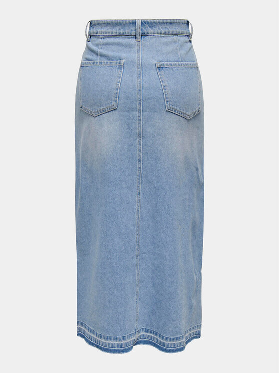 JDY JDY Farmer szoknya Bella 15317441 Kék Regular Fit