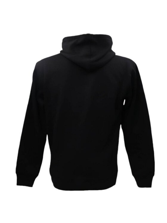 Richmond X Richmond X Felpa felpa uomo di colore nero con cappuccio Nero Regular Fit