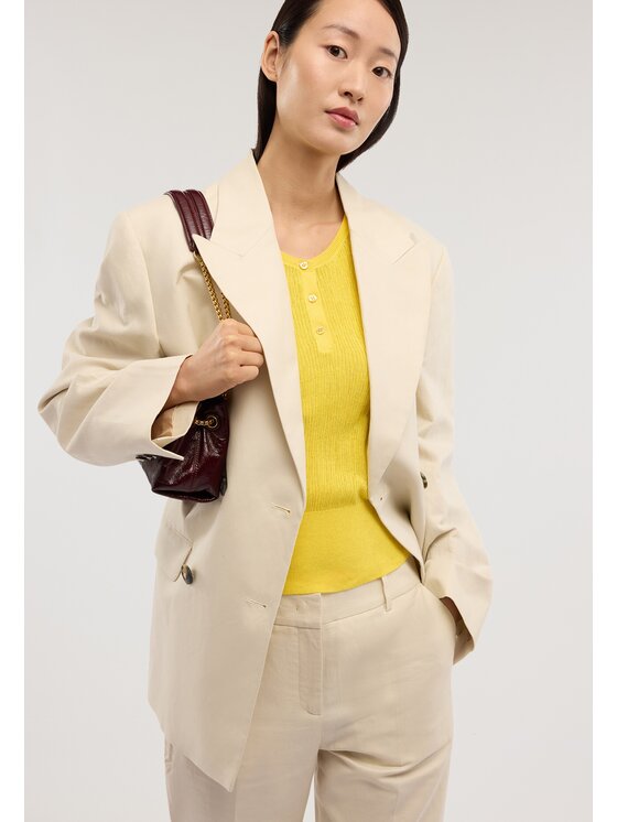 Trussardi Trussardi Maglione M8096001230N018 Giallo Regular Fit