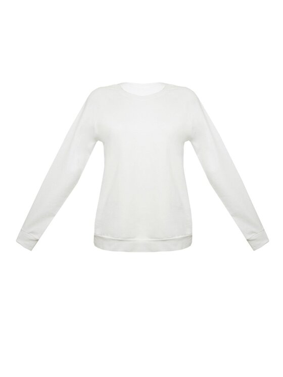 DKaren Sport DKaren Sport Bluza Wenezja Écru Slim Fit