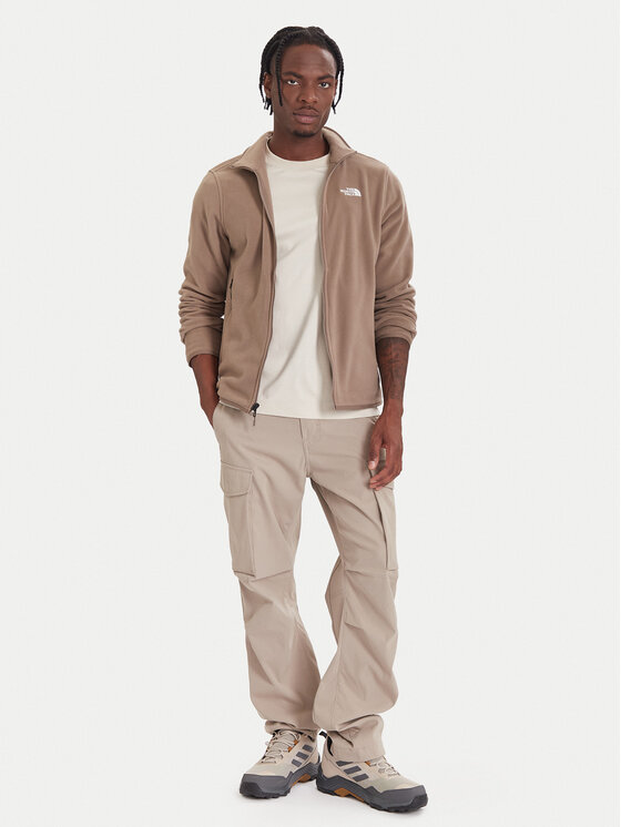 The North Face The North Face Полар Glacier NF0A8D0R Бежов Regular Fit