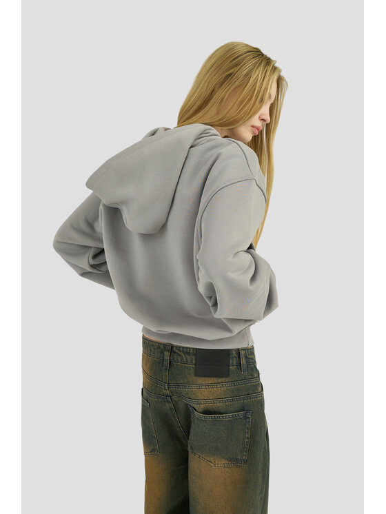 2005 2005 Bluza Classic Logo Szary Oversize