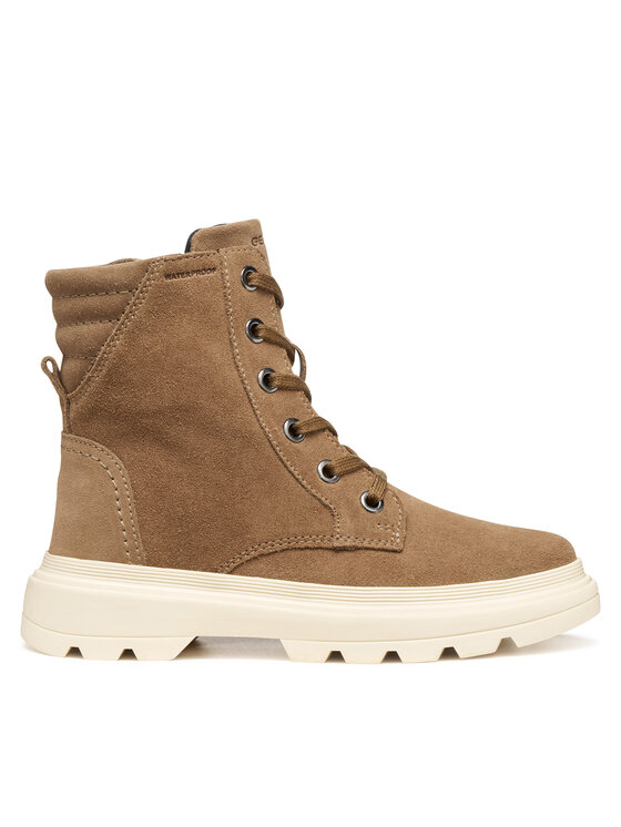 Geox Geox Polokozačky J Kiddartah Wpf J56NDA 00022 C6014 D Hnědá