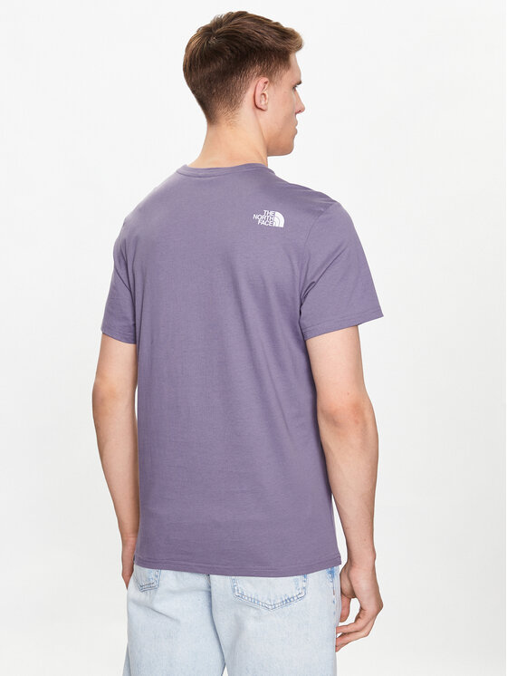 The North Face The North Face T-shirt Simple Dome NF0A2TX5 Ljubičasta Regular Fit