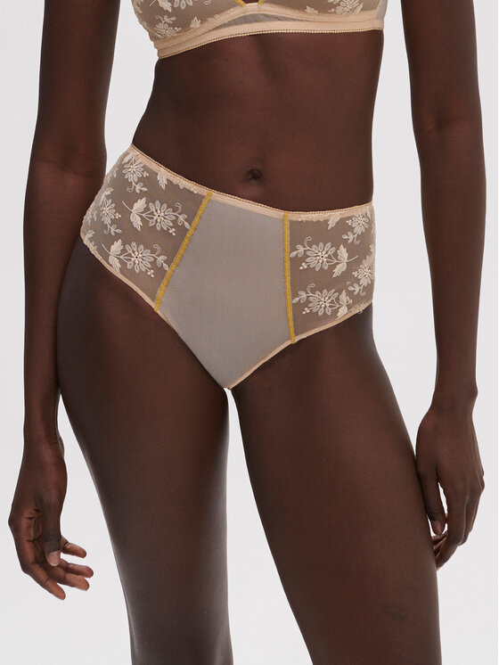 Simone Pérèle Simone Pérèle Mutande classiche a vita alta Adele 1C7770 Beige