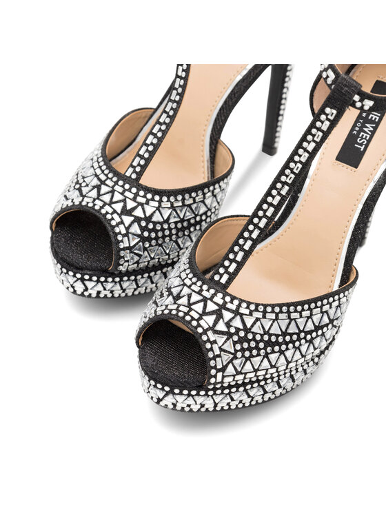 Nine West Nine West Sandały NISA SY015-1NW Czarny