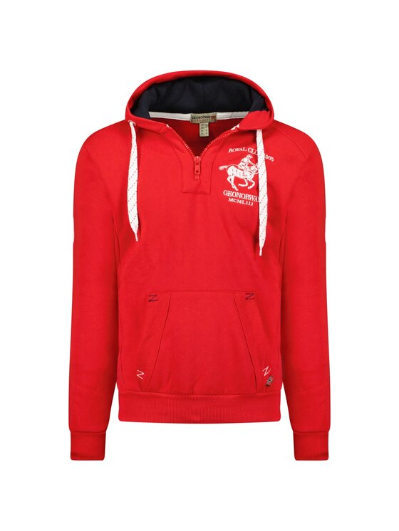 Geographical Norway Geographical Norway Bluza WW4783H/GNO-Red Czerwony Regular Fit