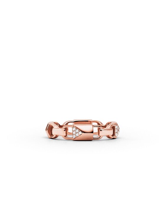Michael Kors Michael Kors Pierścionek MKC1024AN791504 Różowe złoto