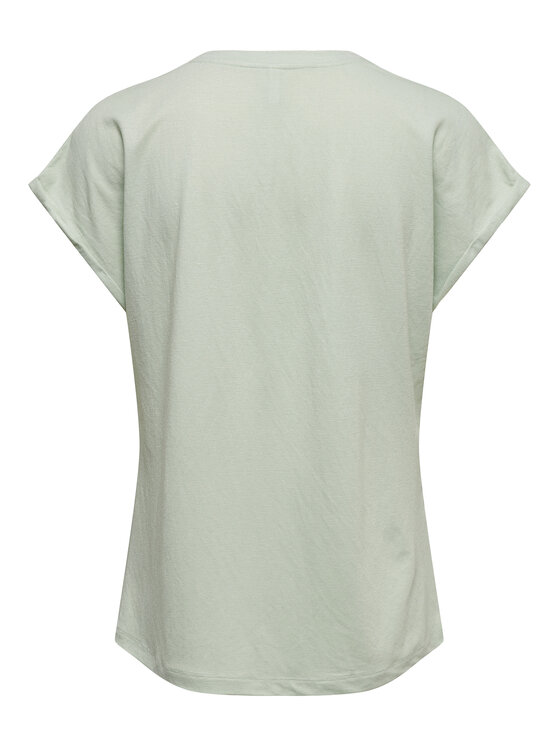ONLY ONLY T-Shirt Jany 15372108 Ανοιχτό πράσινο Regular Fit