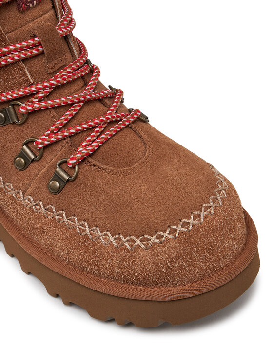 Ugg Ugg Sniego batai W Classic Alpine Lace Up 1158271 Ruda