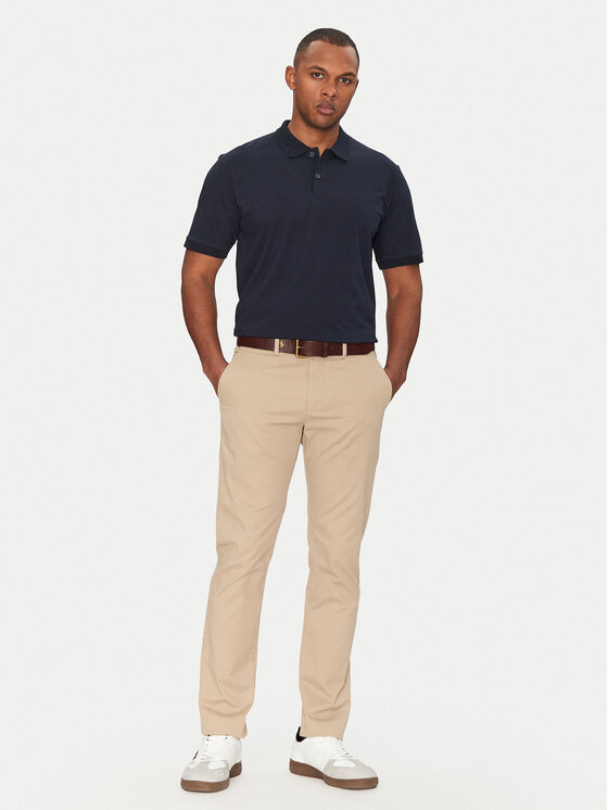 Jack&Jones Jack&Jones Pólóing Jaxon 12268227 Sötétkék Regular Fit