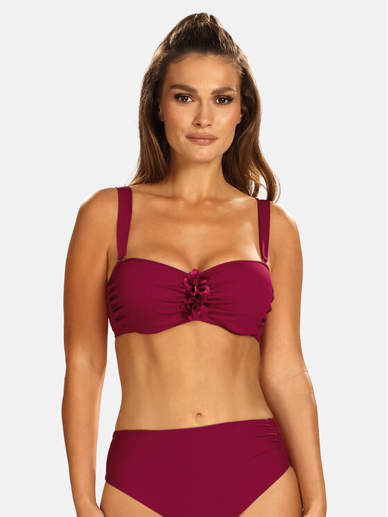 Feba Feba Bikini pezzo sopra FG13-764 Bordeaux