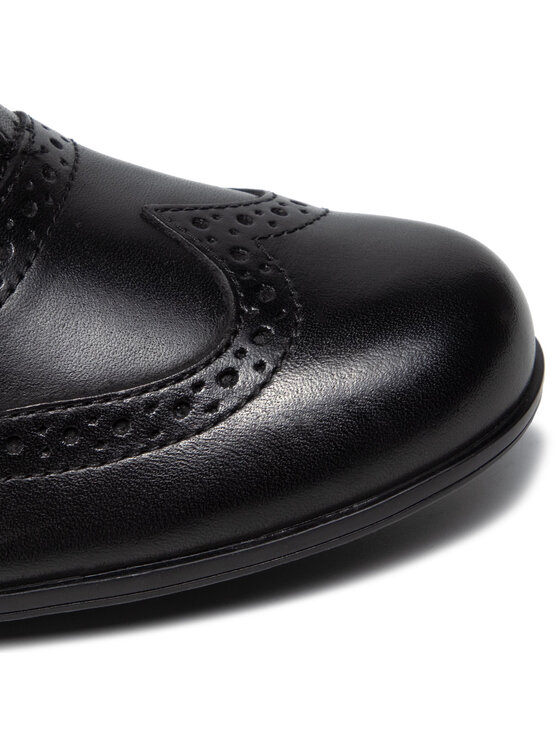 Clarks Clarks Oxford čevlji Hamble Oak 203467134 Črna