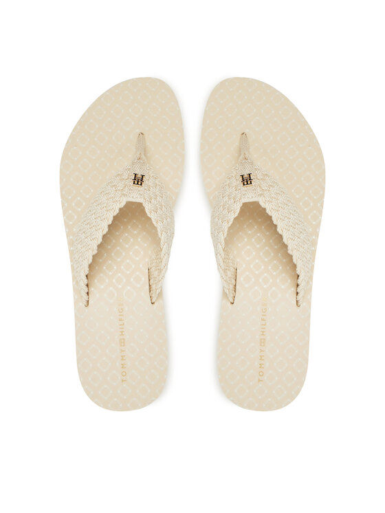Tommy Hilfiger Tommy Hilfiger Flip flop FW0FW08737 Bej