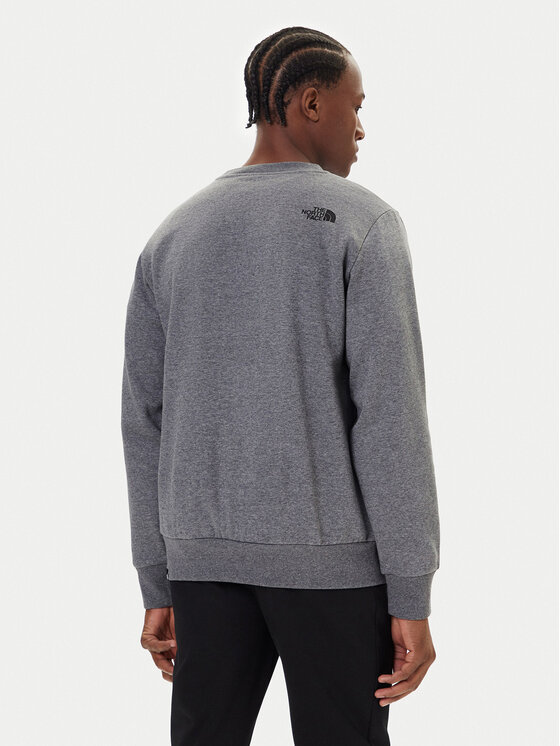 The North Face The North Face Džemperis Simple Dome NF0A89FB Pilka Regular Fit