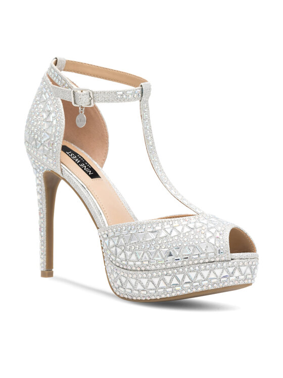 Nine West Nine West Sandalen NISA SY015-1NW Silberfarben