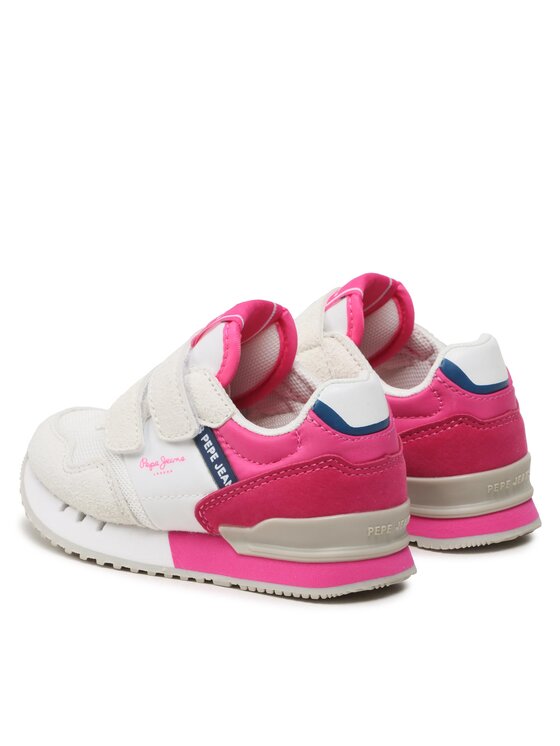 Pepe Jeans Pepe Jeans Sneakers London Basic Gk PGS30565 Alb