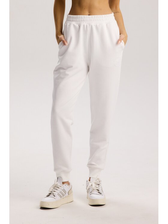Spodnie dresowe, rozmiar S, Écru, COTTON ACTIVE JOGGERS WOMEN