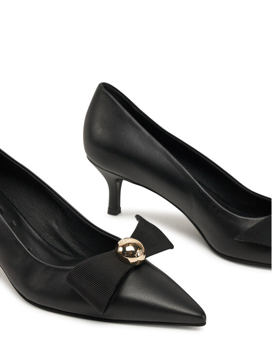 Furla Furla Pantofi cu toc subțire Sfera Decollete YI40SFE BX3614 O6000 Negru