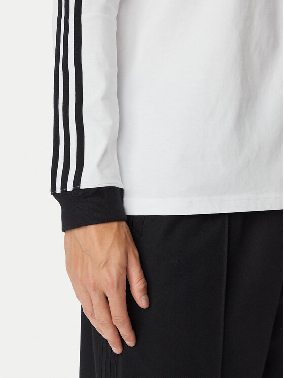 adidas adidas Longsleeve 3-Stripes Long-Sleeve KE3545 Biały Regular Fit