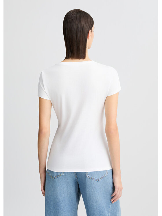Liu Jo Liu Jo T-shirt WA5362JS923M9569 Bianco Regular Fit