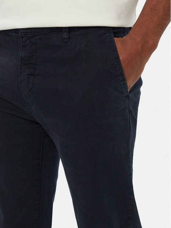 Guess Jeans Guess Jeans Παντελόνι chino M4YB33 WGB5A Σκούρο μπλε Slim Fit