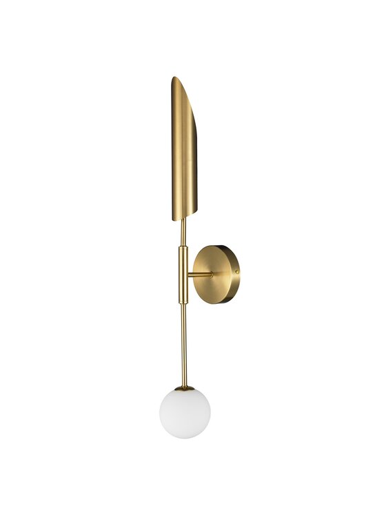 MIAhome MIAhome Kinkiet Lampa ścienna LUCCA złota 69 cm Złoty