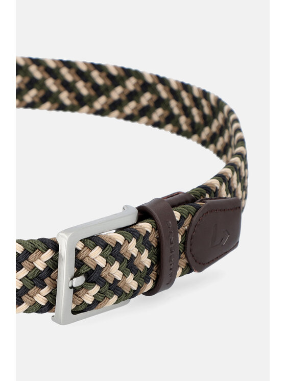 Lancerto Lancerto Pasek Męski Pleat PS090124000011 Kolorowy