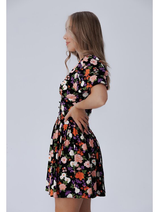 LAURELLA LAURELLA Každodenní šaty 4TU022 Barevná Regular Fit