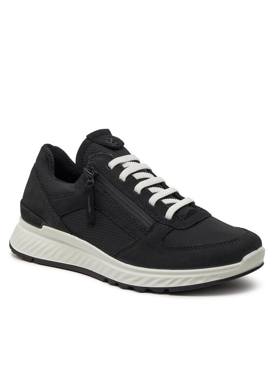 ECCO ECCO Sneakersy Exostride W Low Zip 83540351052 Čierna