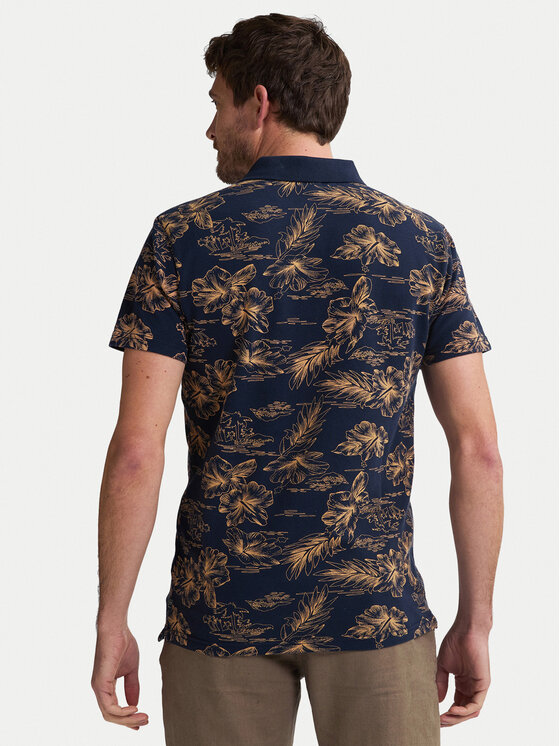 Petrol Industries Petrol Industries Tricou polo M-1050-POL911 Bleumarin Regular Fit