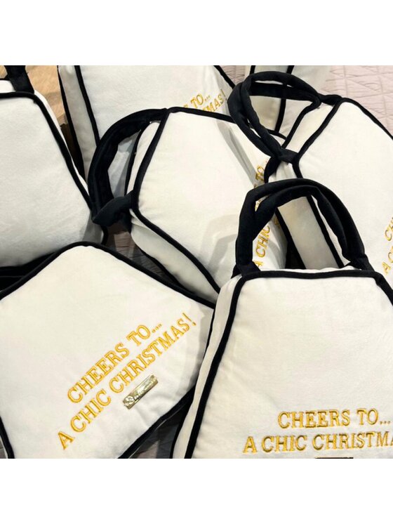 Sweet Living Sweet Living Poduszka dekoracyjna BAG cheers SL COLLECTIONS Biały