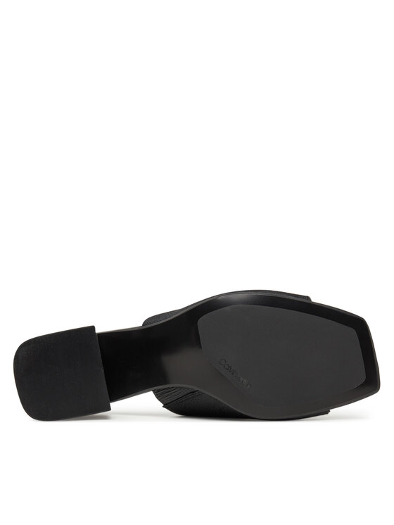 Calvin Klein Calvin Klein Şlapi Heel Slide 50 - Jacq HW0HW02387 Negru