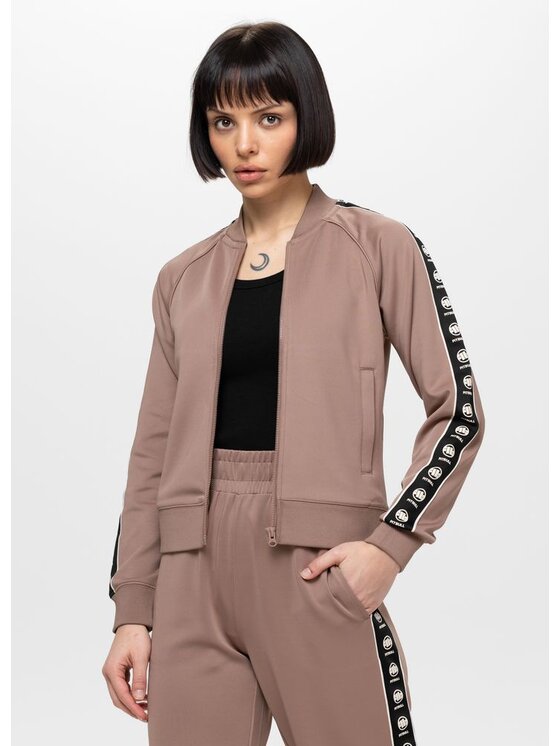 PITBULL PITBULL Bluza VERONA Brązowy Regular Fit