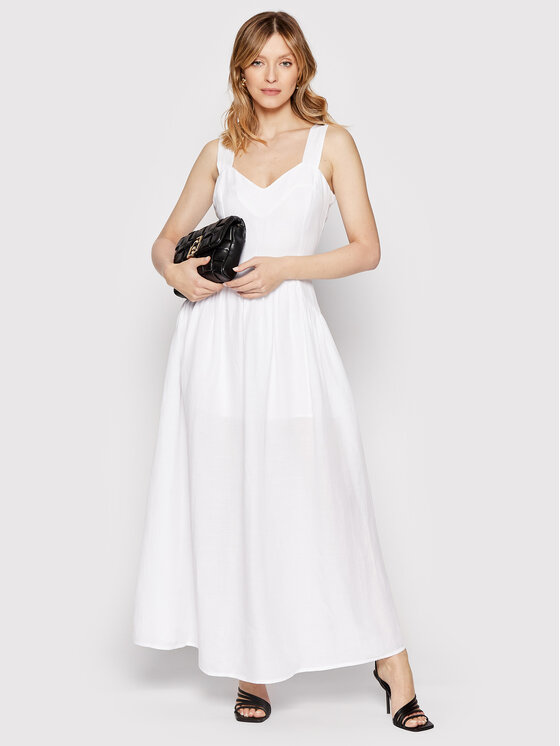 Silvian Heach Silvian Heach Kleid für den Alltag PGP22129VE Weiß Regular Fit