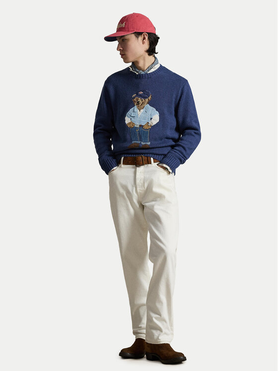 Polo Ralph Lauren Polo Ralph Lauren Pulover 710A13002001 Albastru Regular Fit