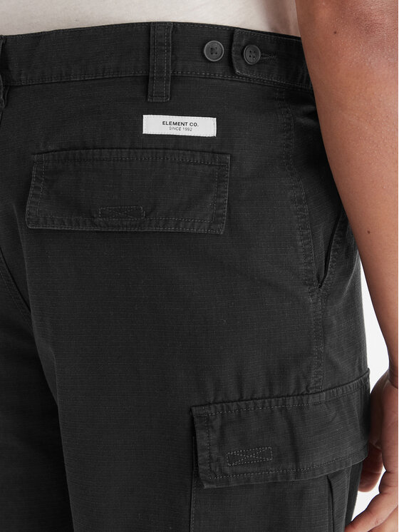 Element Element Cargo nohavice Relax Cargo ELYNP00203 Čierna Relaxed Fit