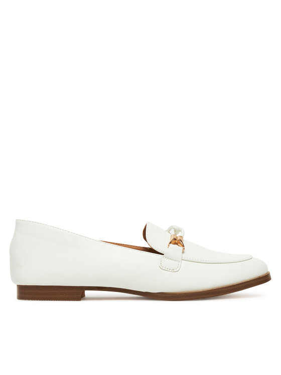 DeeZee DeeZee Loafersy R8102 Bílá