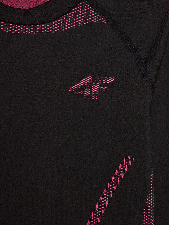 4F 4F Termoaktyvių apatinių komplektas 4FJWAW24USEAF150 Juoda Slim Fit