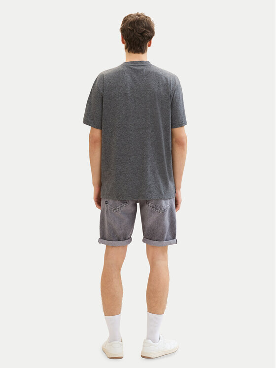Tom Tailor Denim Tom Tailor Denim Džínové šortky 1041433 Šedá Slim Fit
