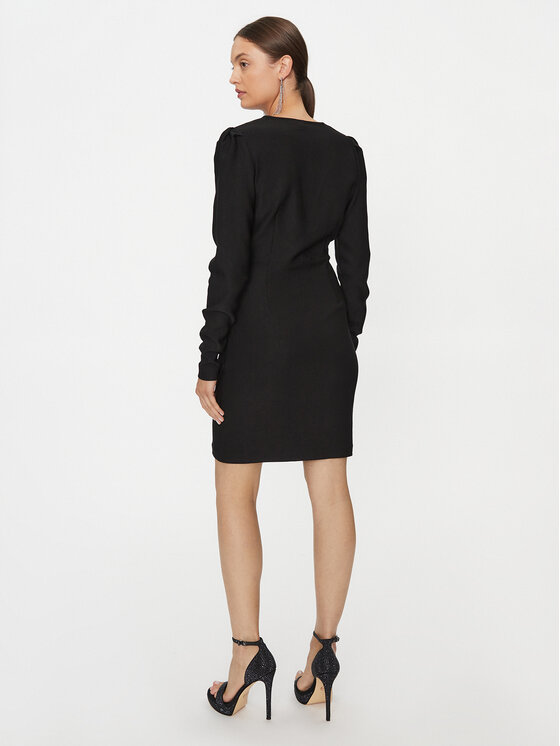 YAS YAS Haljina za svaki dan 26031704 Crna Regular Fit