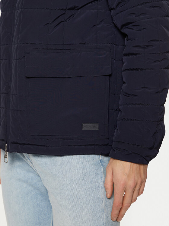 Hunter Hunter Kevad-sügis jope Walter HARM0004242 Tumesinine Regular Fit
