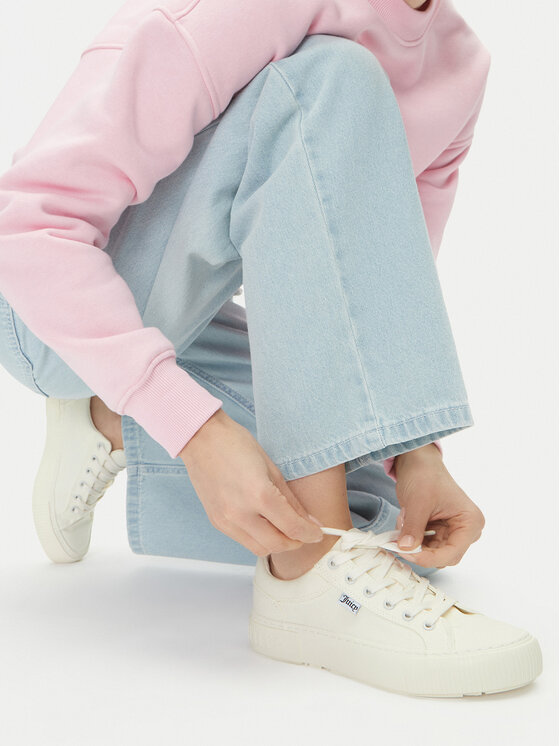 Juicy Couture Juicy Couture Sneakers aus Stoff VSJU001 Weiß