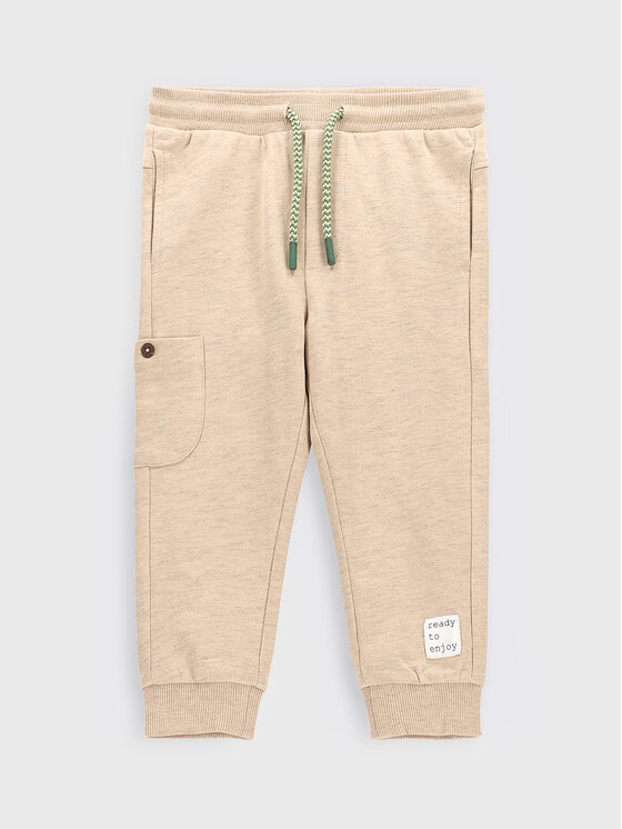 Coccodrillo Coccodrillo Jogginghose ZC2120101CON Beige Regular Fit