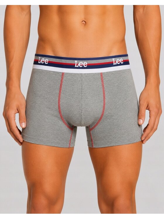 Lee Lee Bokserki Walls 3 Pack Organic Cotton Elastane Trunks Kolorowy