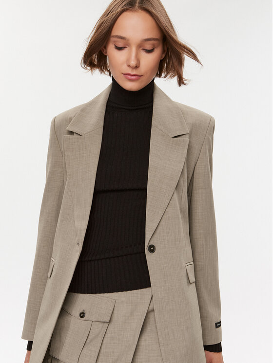 Herskind Herskind Pintsak Nat 4971519 Beež Regular Fit